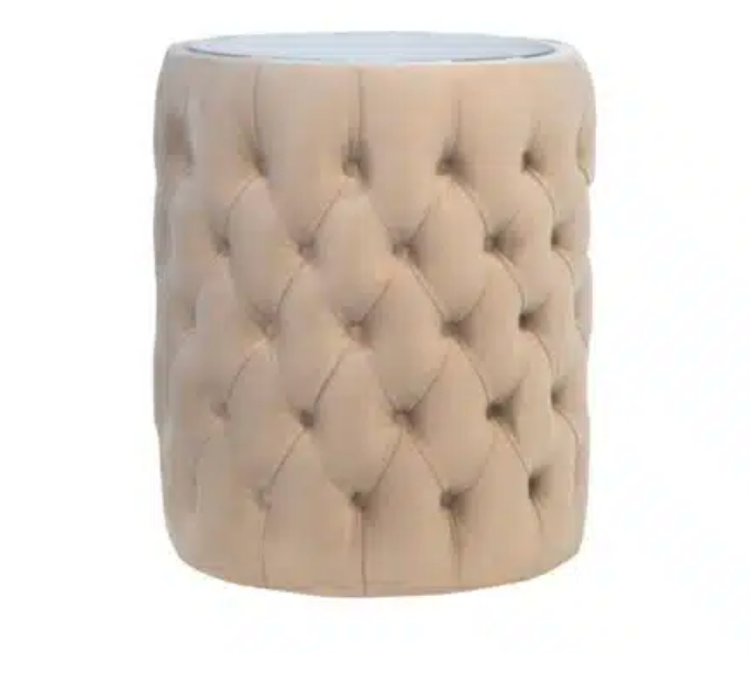 Elegant Chesterfield sengebord