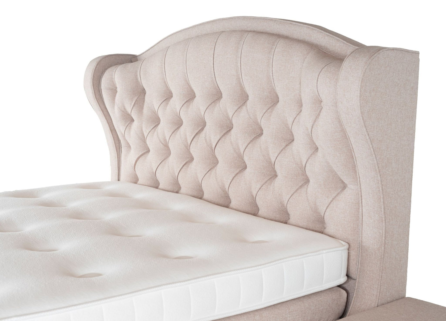 Camilla med sengegavl