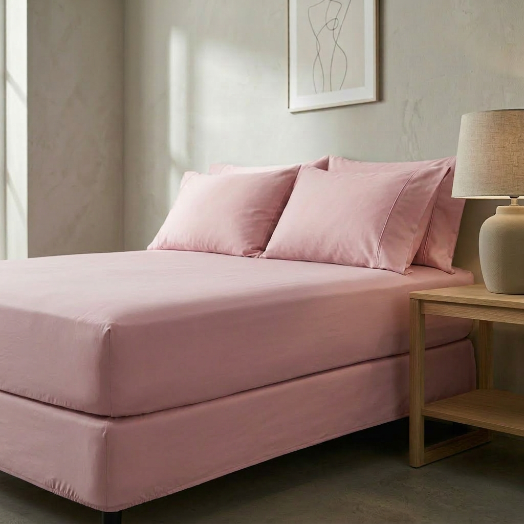 Kuvertlagen rosa plain