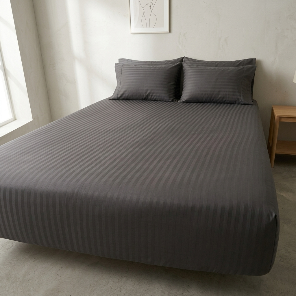 Faconlagen antrazit stripe