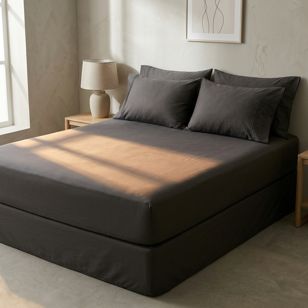 Facon lagen antrazit plain