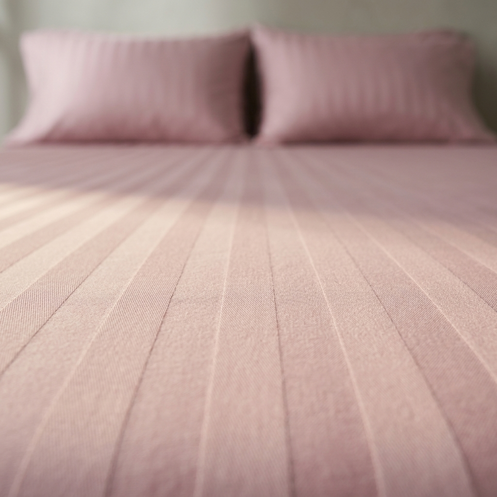 Faconlagen rosa stripe