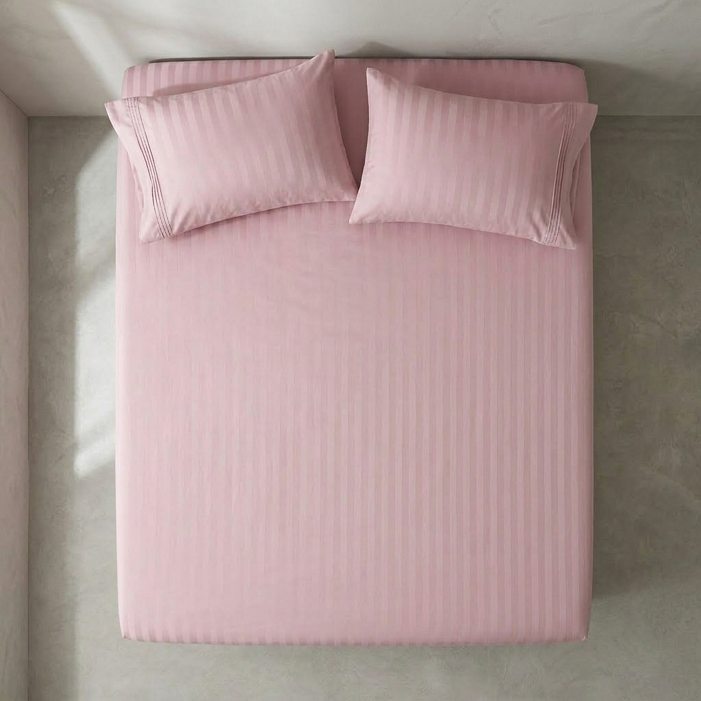 Kuvertlagen rosa stripe