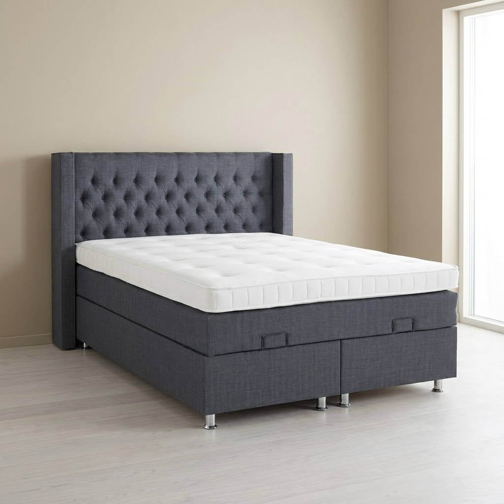 Lady med sengegavl