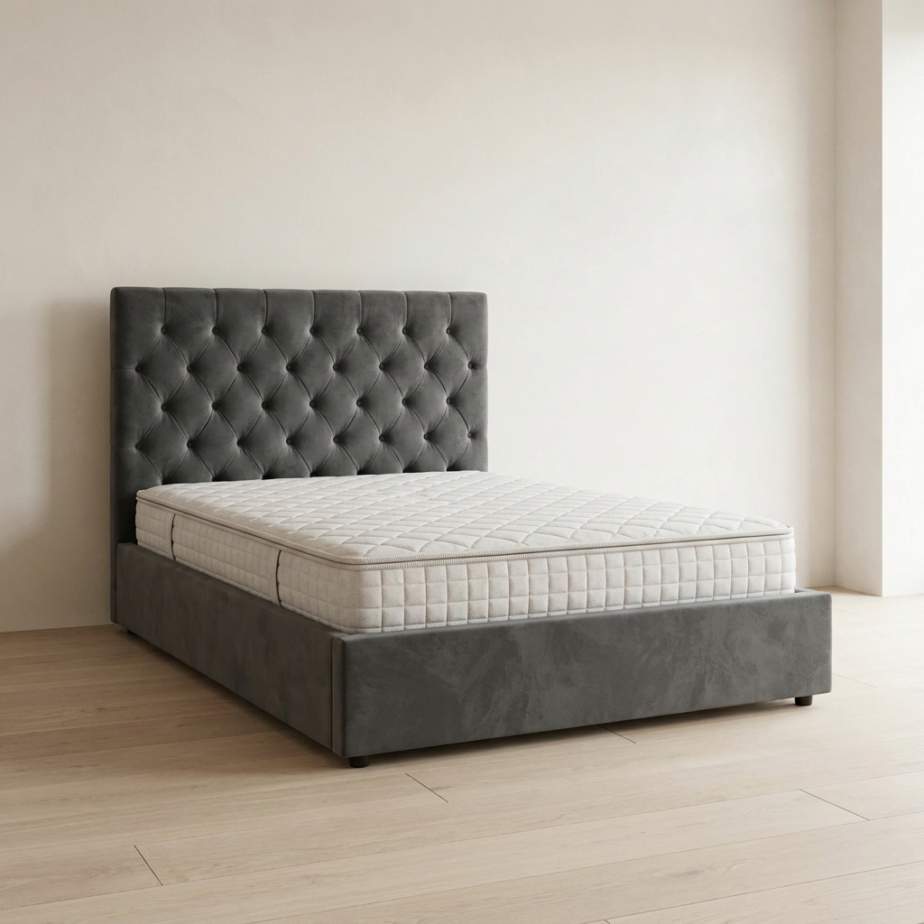 Maximian med sengegavl