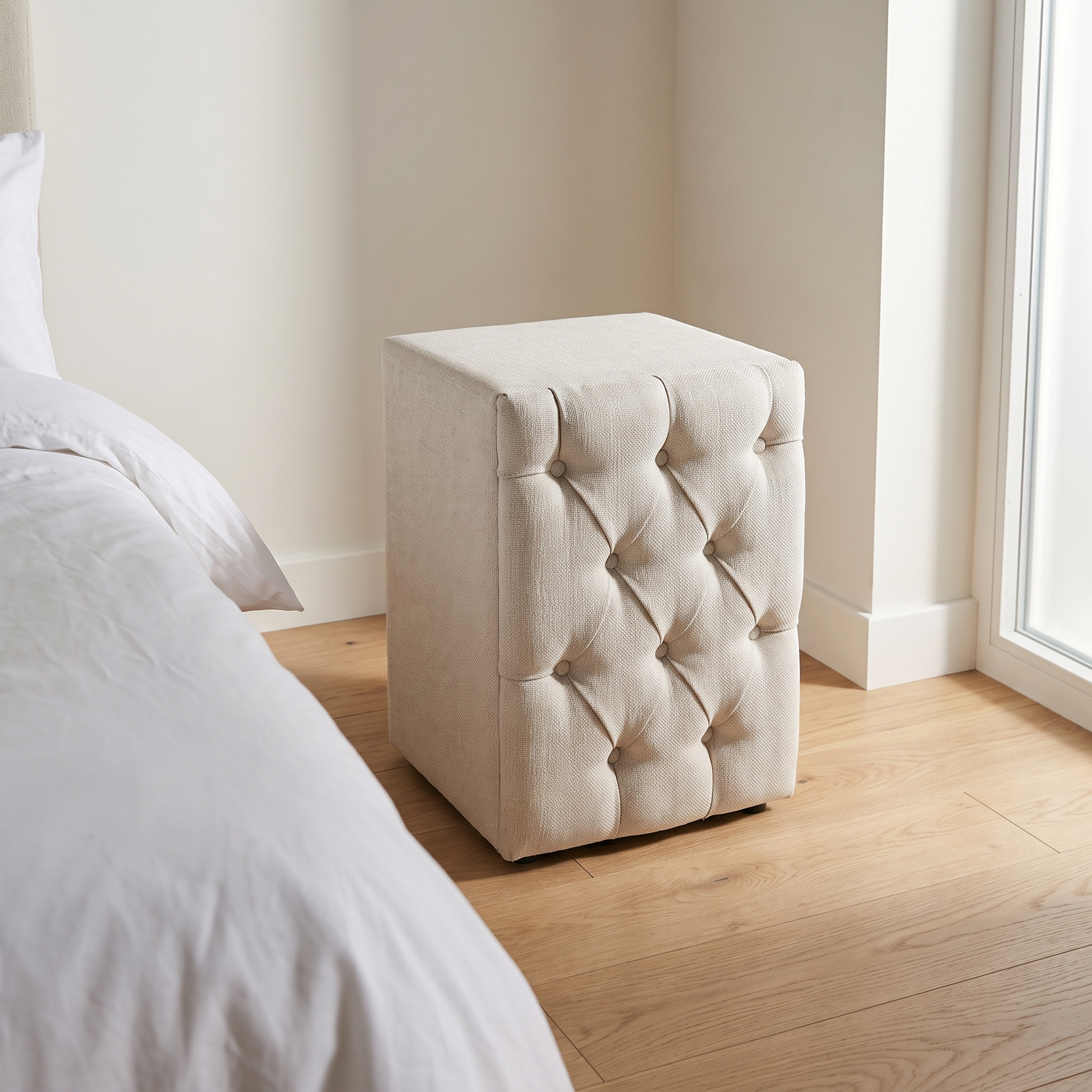 Simpel Chesterfield sengebord