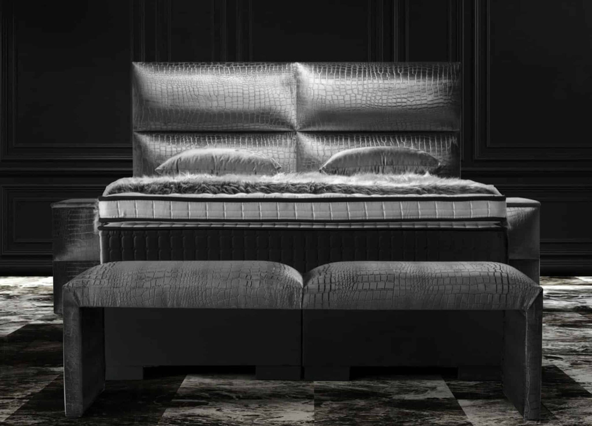 Marocco med sengegavl